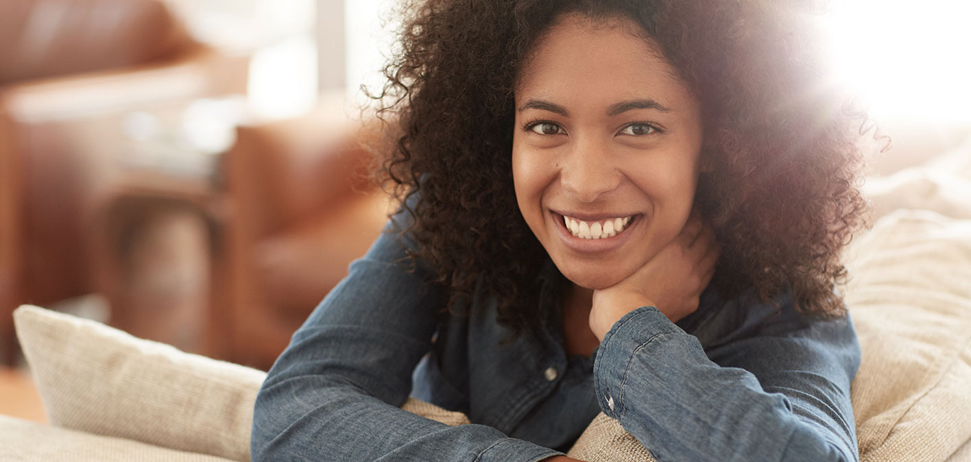 Dental Hygiene patient posed by model