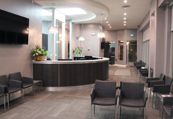 Dr. Neil Gajjar Dentistry & Orthodontics Reception Area
